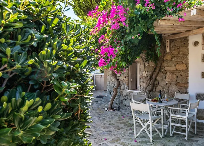 Yalos Mykonos Ornos Pouli Private Apartments W Shared Swimming Pool