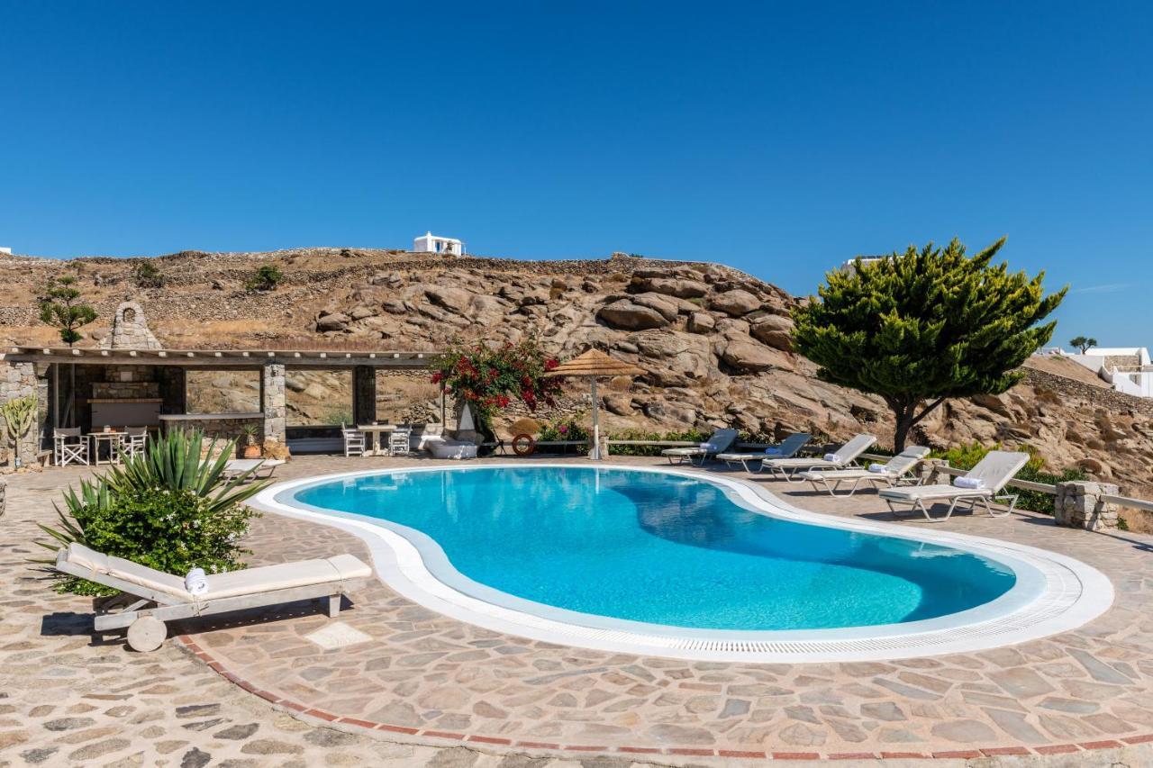 Yalos Mykonos Ornos Pouli Private W Shared Swimming Pool Mykonos Town