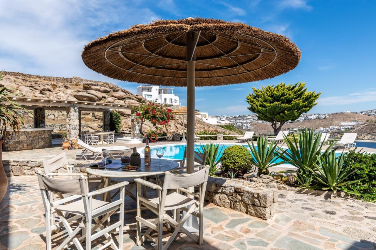 Yalos Mykonos Ornos Pouli Private W Shared Swimming Pool Apartment *