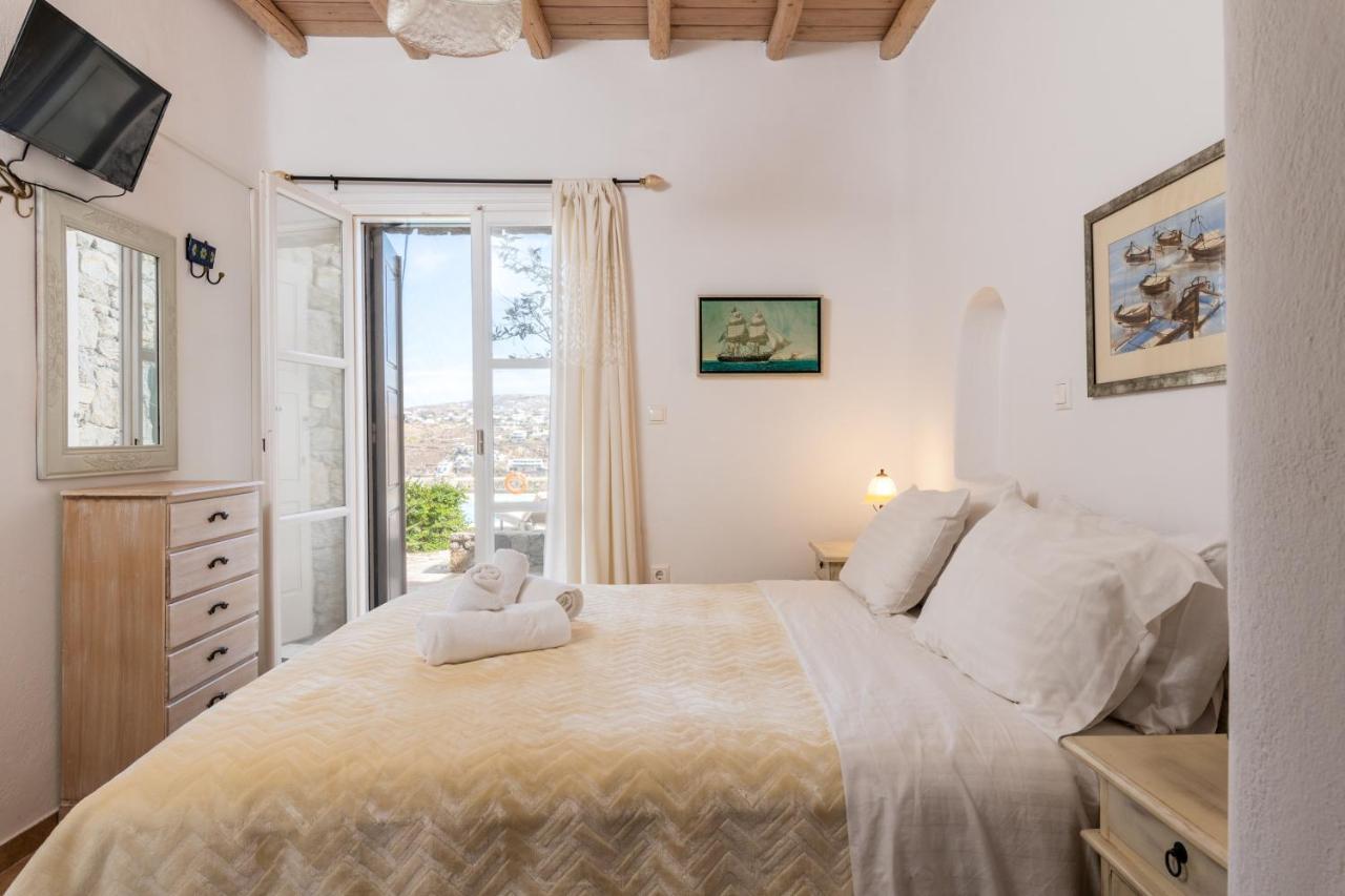 Yalos Mykonos Ornos Pouli Private W Shared Swimming Pool Apartment Mykonos Town